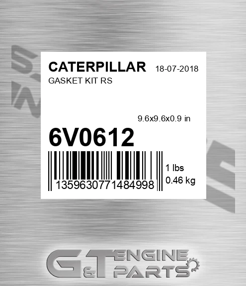 6V-0612 Gasket Kit Rs for CATERPILLAR