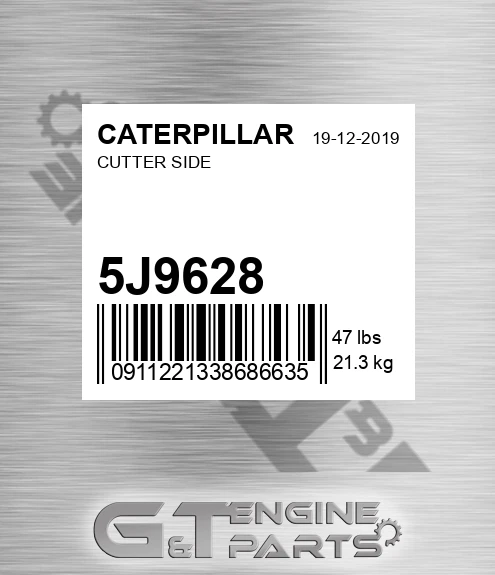 5J-9628 Cutter Side for CATERPILLAR