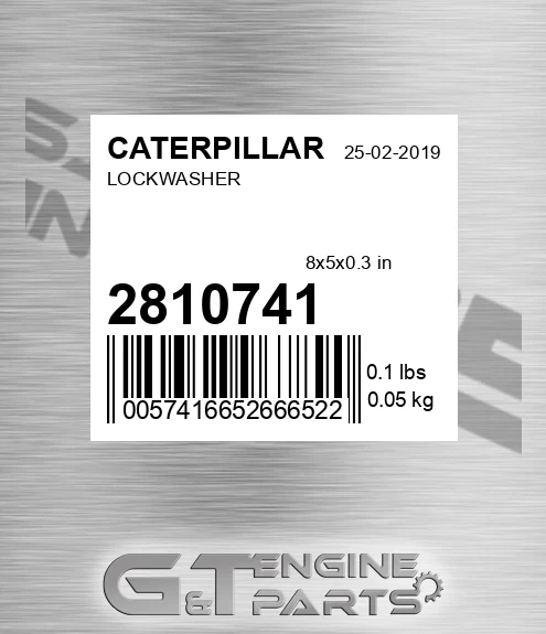2810741 Lockwasher