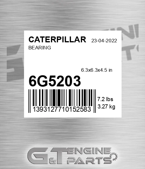 6G5203 Bearing for CATERPILLAR