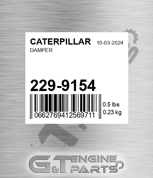 229-9154 Damper