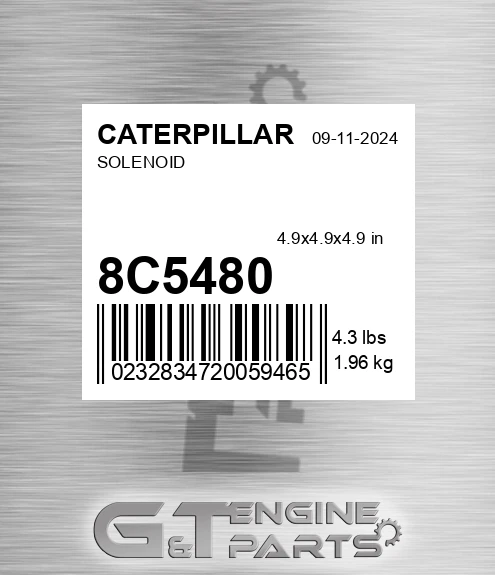 8C-5480 Solenoid for CATERPILLAR