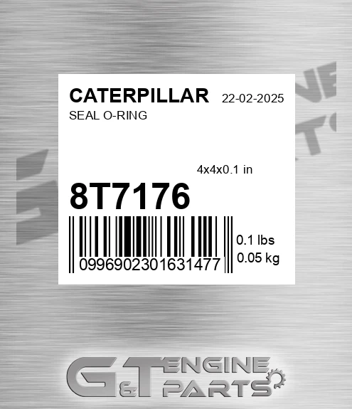 8T-7176 Seal O-ring for CATERPILLAR