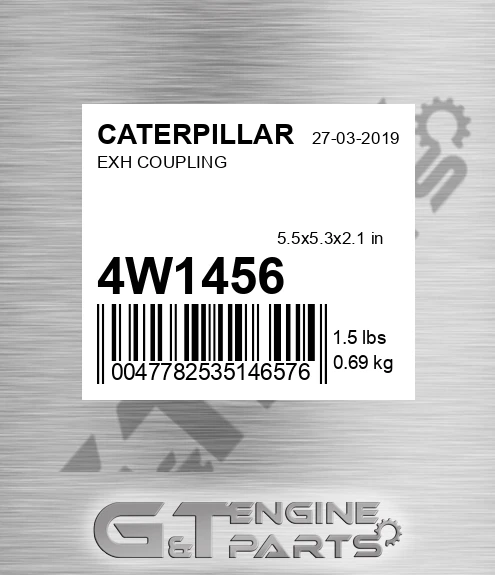 4W-1456 Exh Coupling