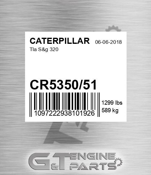 CR535051 Tla S&g 320