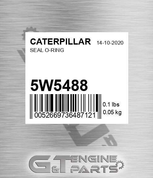 5W-5488 Seal O-ring for CATERPILLAR