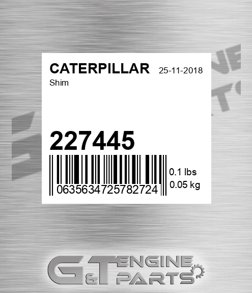 227445 CATERPILLAR Shim