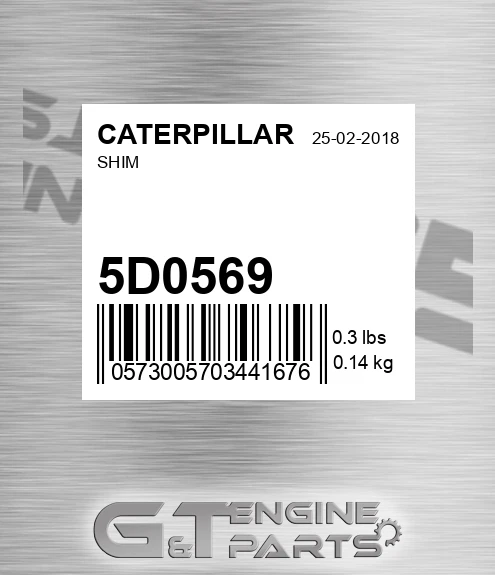 5D-0569 Shim