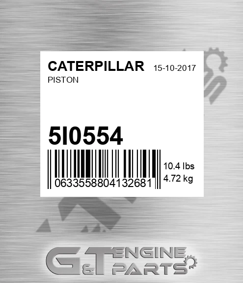 5I0554 Piston