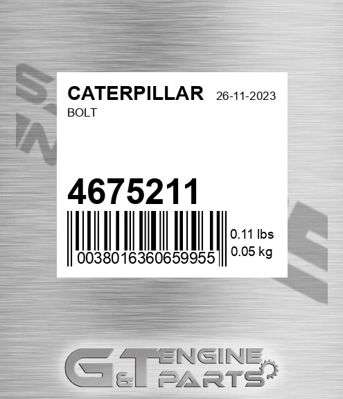 467-5211 Bolt for CATERPILLAR