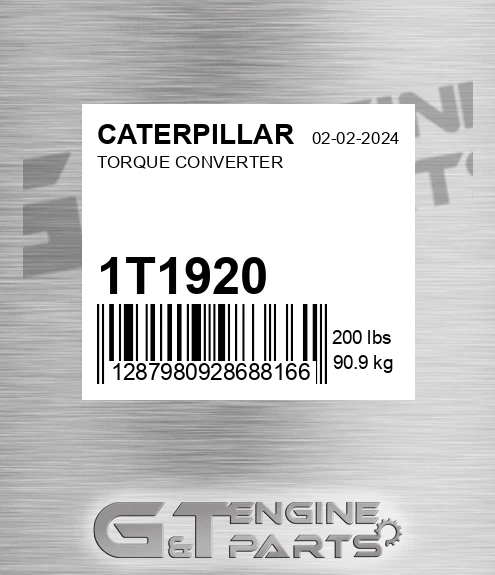 1T-1920 Torque Converter for CATERPILLAR