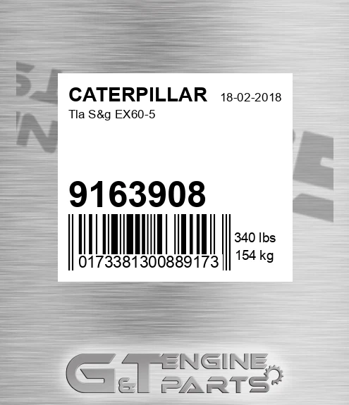 9163908 Tla S&g Ex60-5 for CATERPILLAR