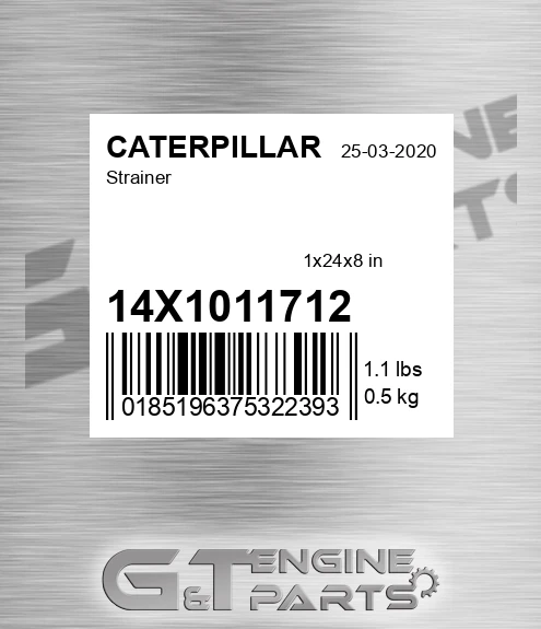 14X1011712 Strainer