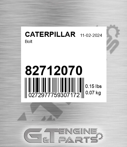 82712070 Bolt