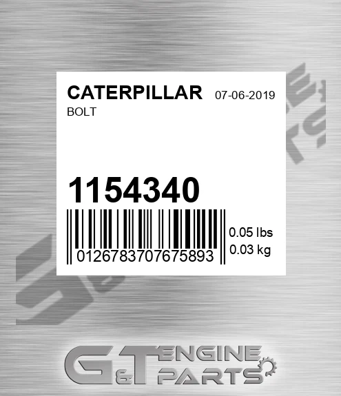 115-4340 Bolt for CATERPILLAR