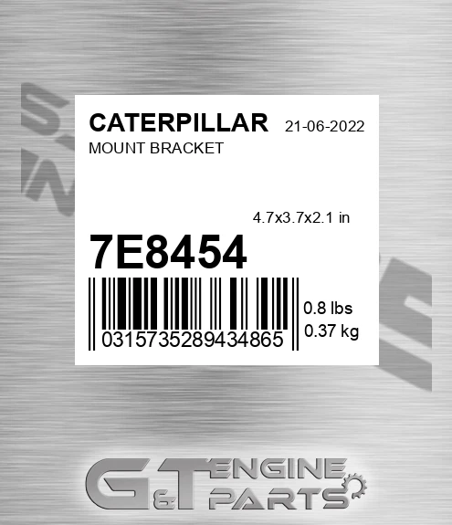 7E-8454 Mount Bracket