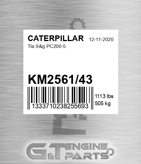 KM256143 Tla S&g Pc200-5
