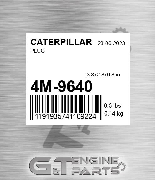 4M9640 Plug