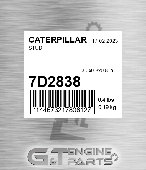 7D2838 Stud