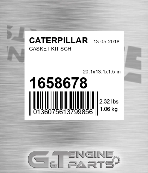 165-8678 Gasket Kit Sch for CATERPILLAR