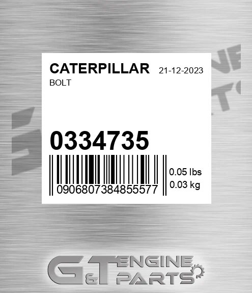 033-4735 Bolt