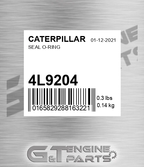 4L-9204 Seal O-ring for CATERPILLAR