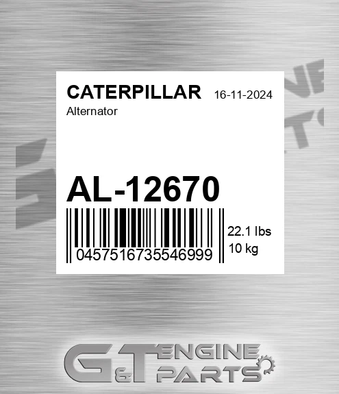 AL-12670 Alternator