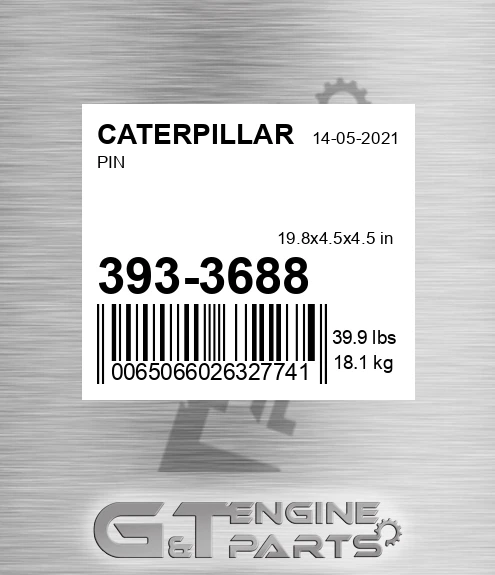 393-3688 Pin for CATERPILLAR