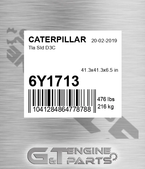 6Y1713 Tla Sld D3c for CATERPILLAR