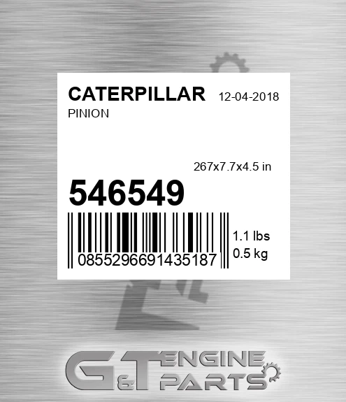 546549 Pinion