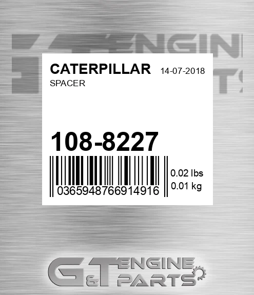 108-8227 Spacer
