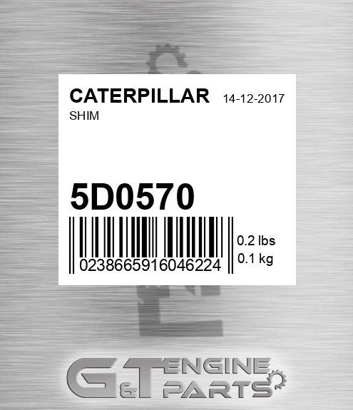 5D-0570 Shim