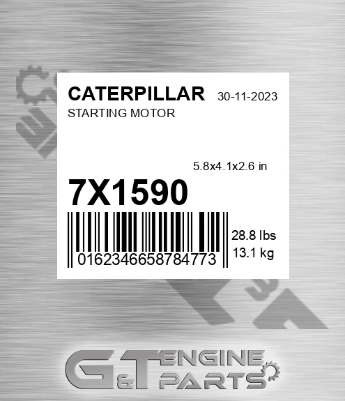 7X-1590 Starting Motor