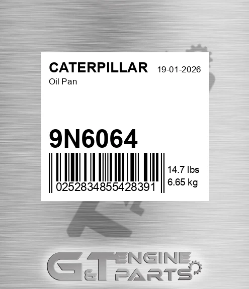 9N6064 Oil Pan for CATERPILLAR