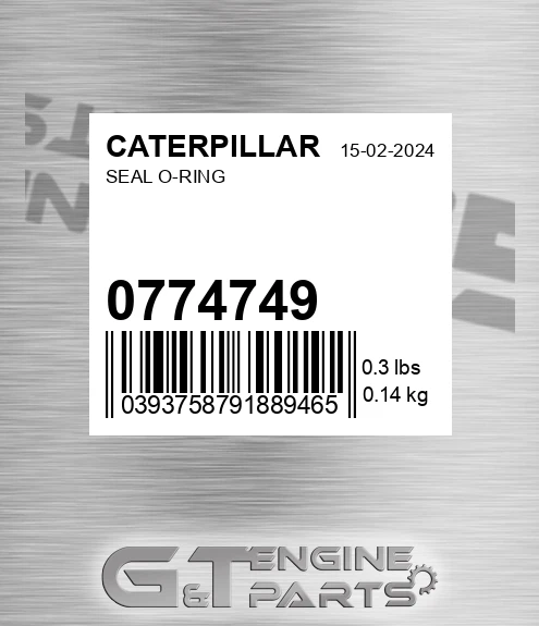 077-4749 Seal O-ring for CATERPILLAR