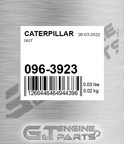 096-3923 Nut