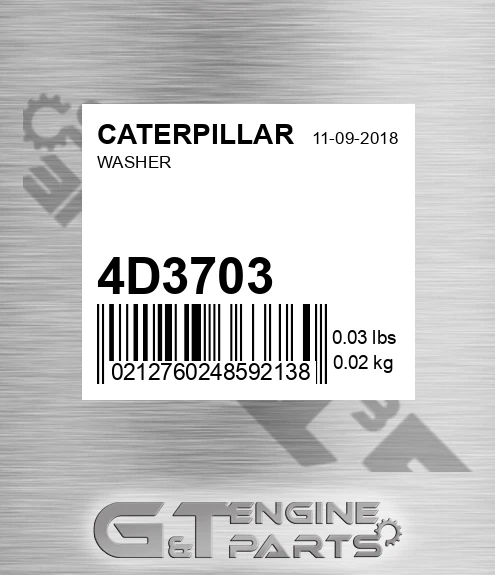 4D-3703 Washer