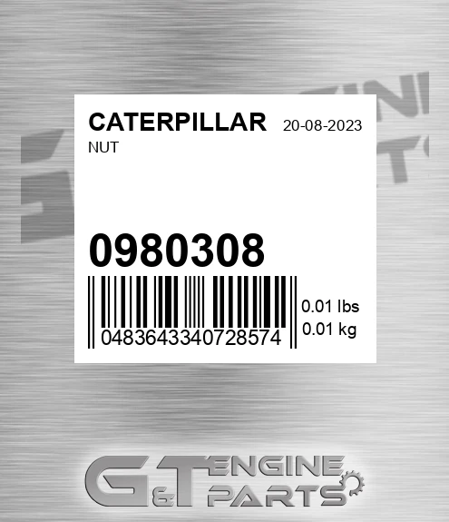 098-0308 Nut