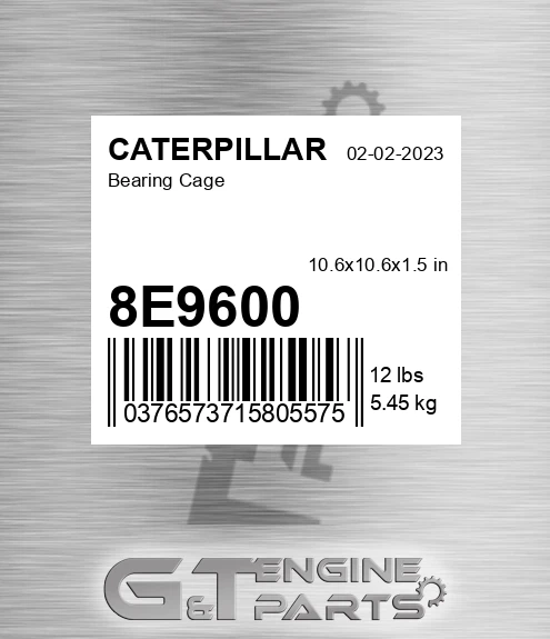 8E9600 Bearing Cage for CATERPILLAR