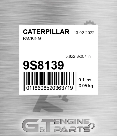 9S8139 Packing