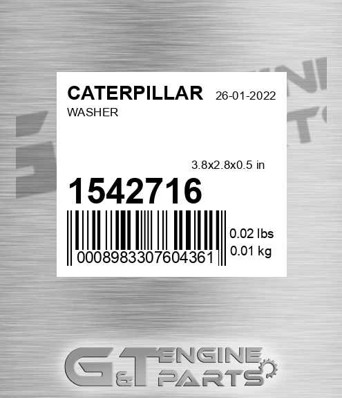 154-2716 Washer