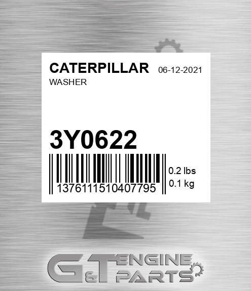 3Y0622 Washer