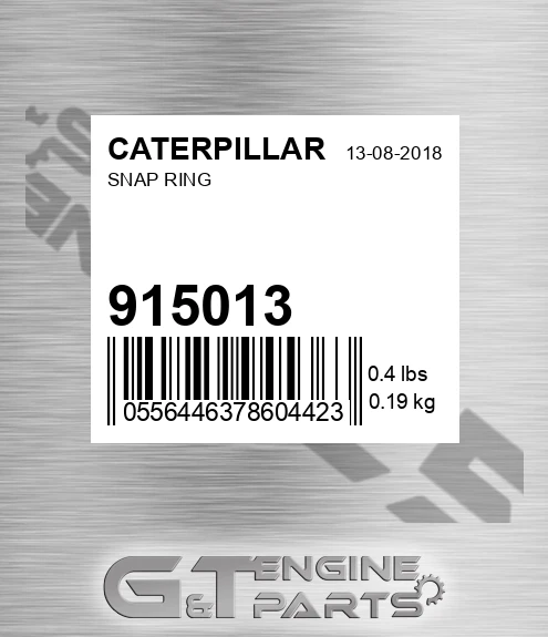 915013 Snap Ring for CATERPILLAR