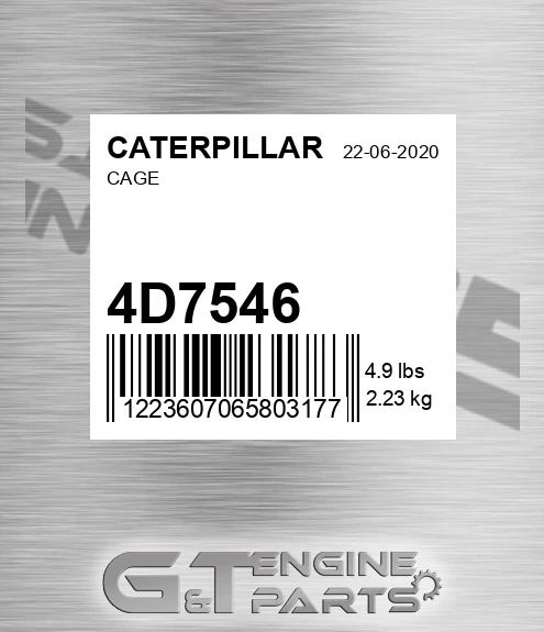 4D7546 Cage