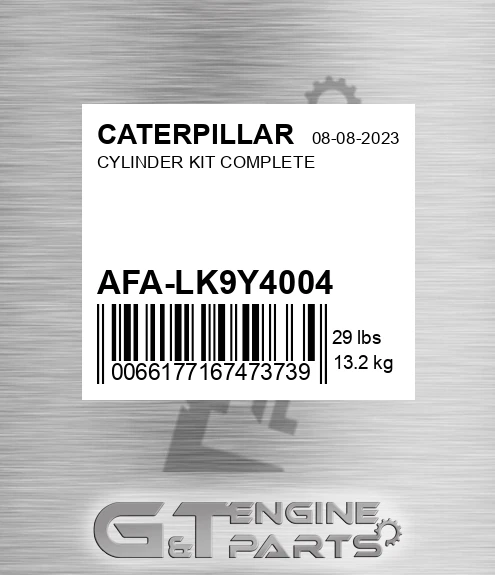 AFA-LK9Y4004 Cylinder Kit Complete
