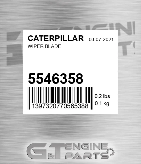 554-6358 Wiper Blade for CATERPILLAR