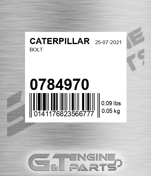 078-4970 Bolt for CATERPILLAR