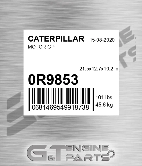 0R9853 Motor Gp for CATERPILLAR