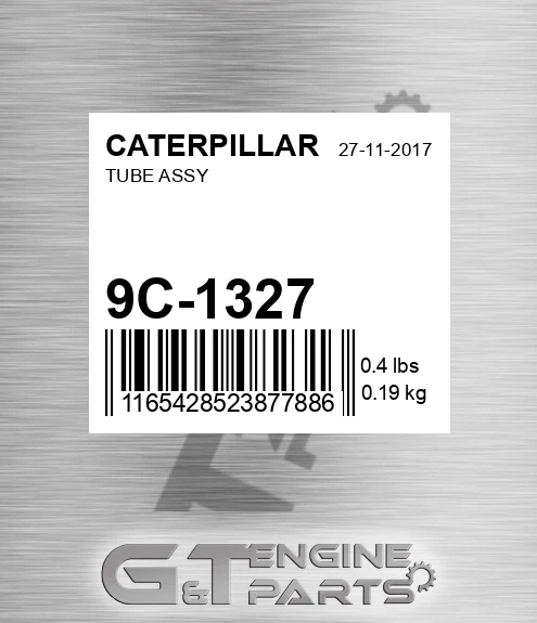 9C-1327 CATERPILLAR Tube Assy