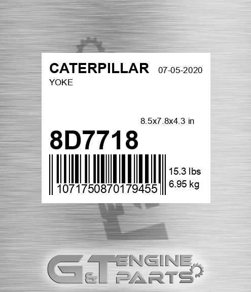 8D7718 CATERPILLAR Yoke